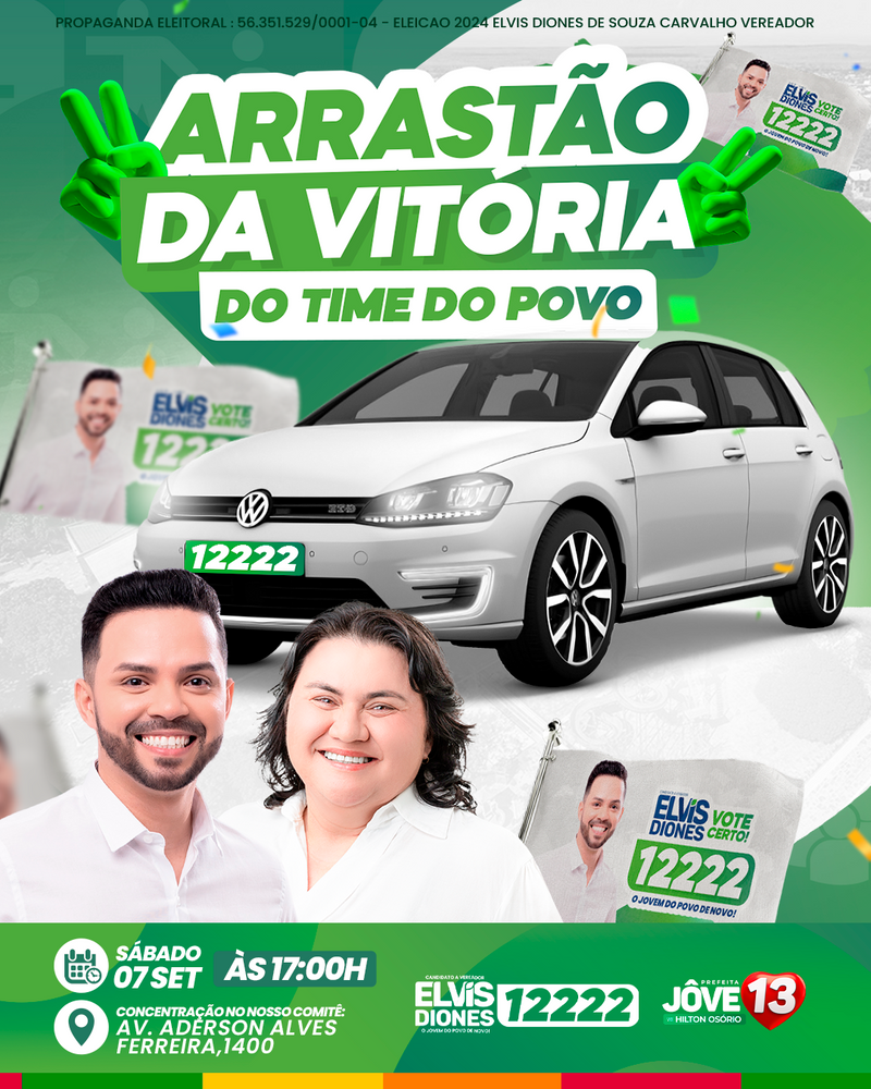 Flyer Estática Arrastão - ©Elvis Diones