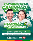 Flyer Estática Caminhada - ©Elvis Diones
