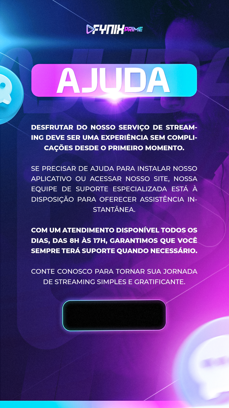 Flyer Estática Ajuda - ©Fynix Prime
