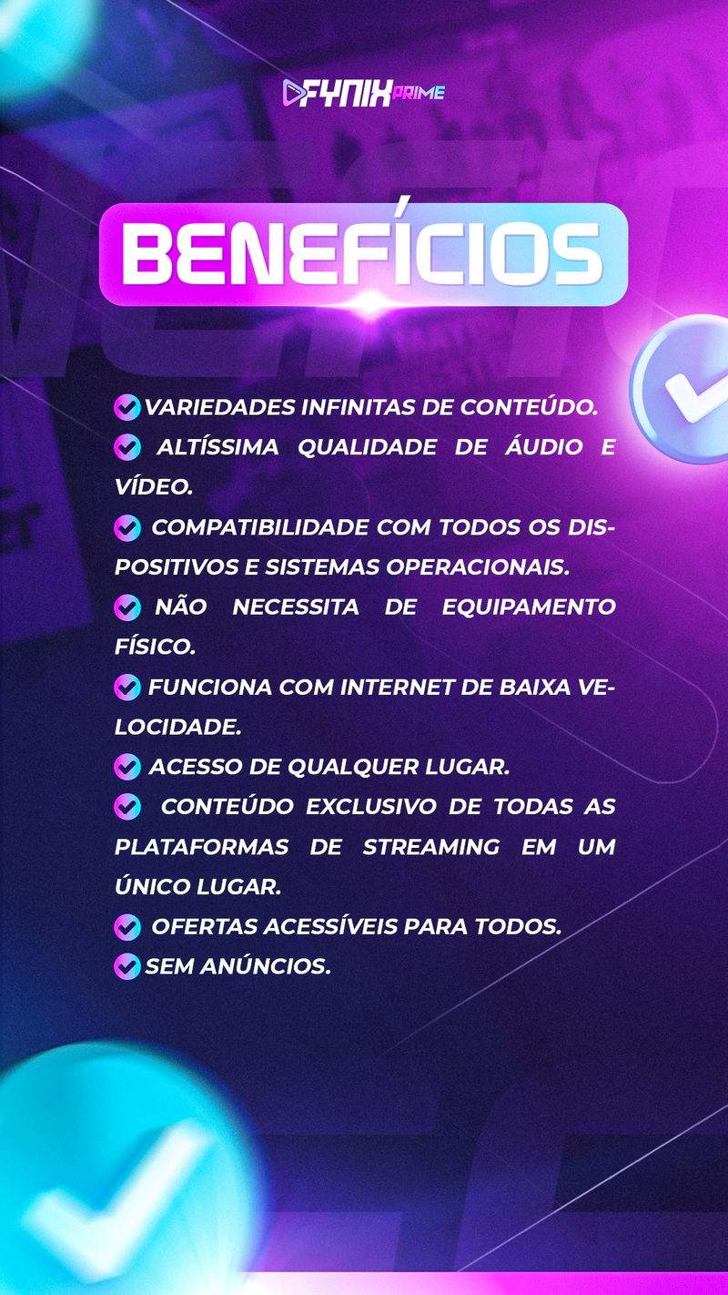 Flyer Estática Benefícios - ©Fynix Prime