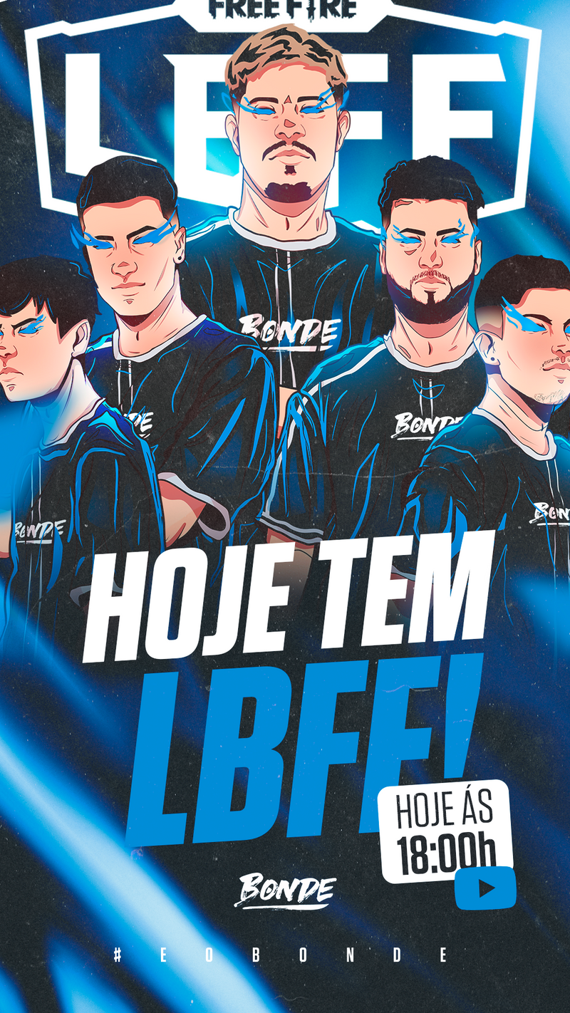 Flyer Estática LBFF - ©Bonde