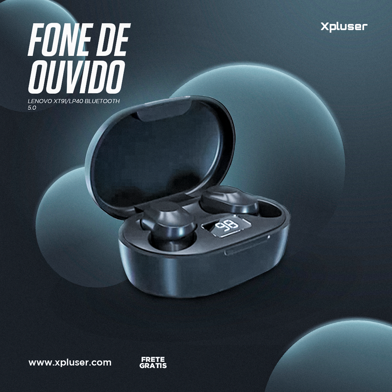 Flyer Estática Fone De Ouvido - ©Xpluser