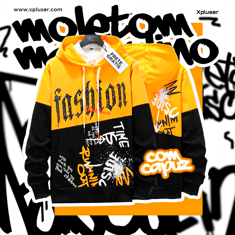 Flyer Estática Moletom Fashion - ©Xpluser
