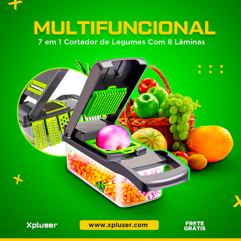 Flyer Estática Corta Legumes - ©Xpluser