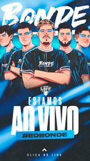 Flyer Animada Ao Vivo - ©Bonde