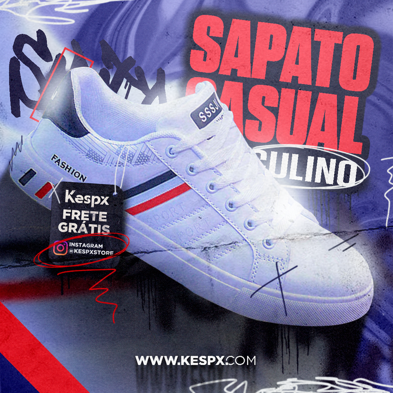 Flyer Estática Sapato Casual - ©Kespx