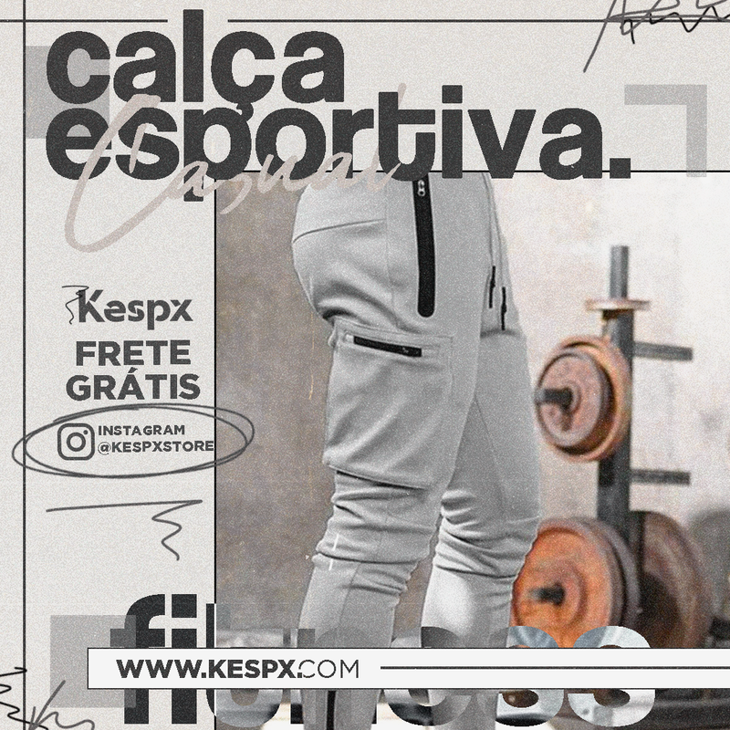 Flyer Estática Calça Esportiva - ©Kespx