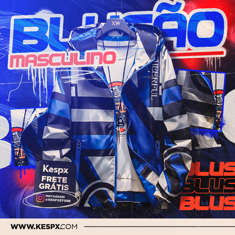 Flyer Estática Blusão - ©Kespx