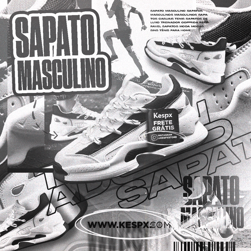 Flyer Animada Sapato Masculino - ©Kespx