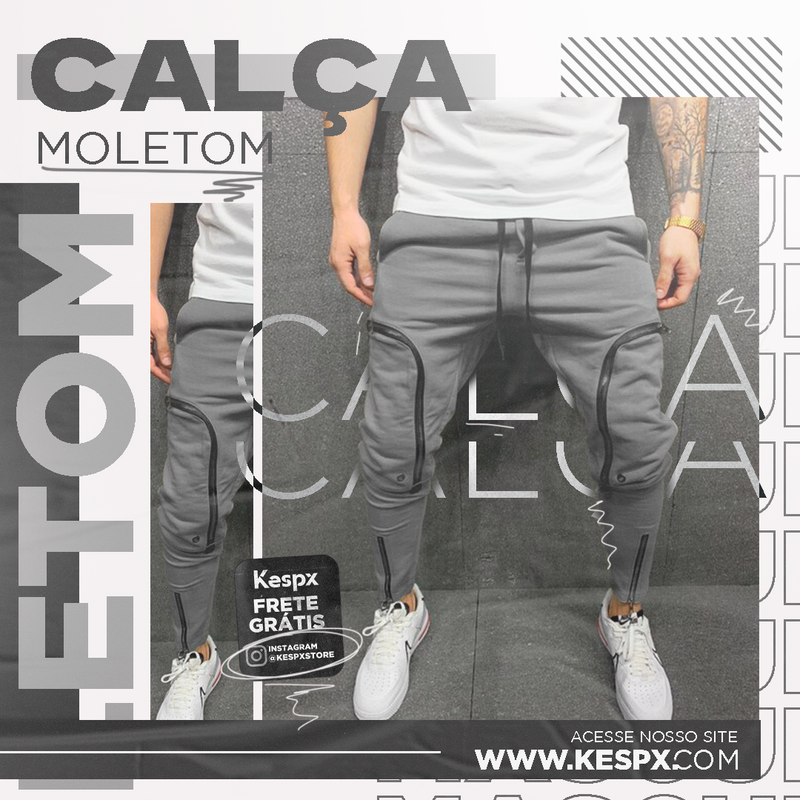 Flyer Animada Calça Moletom - ©Kespx