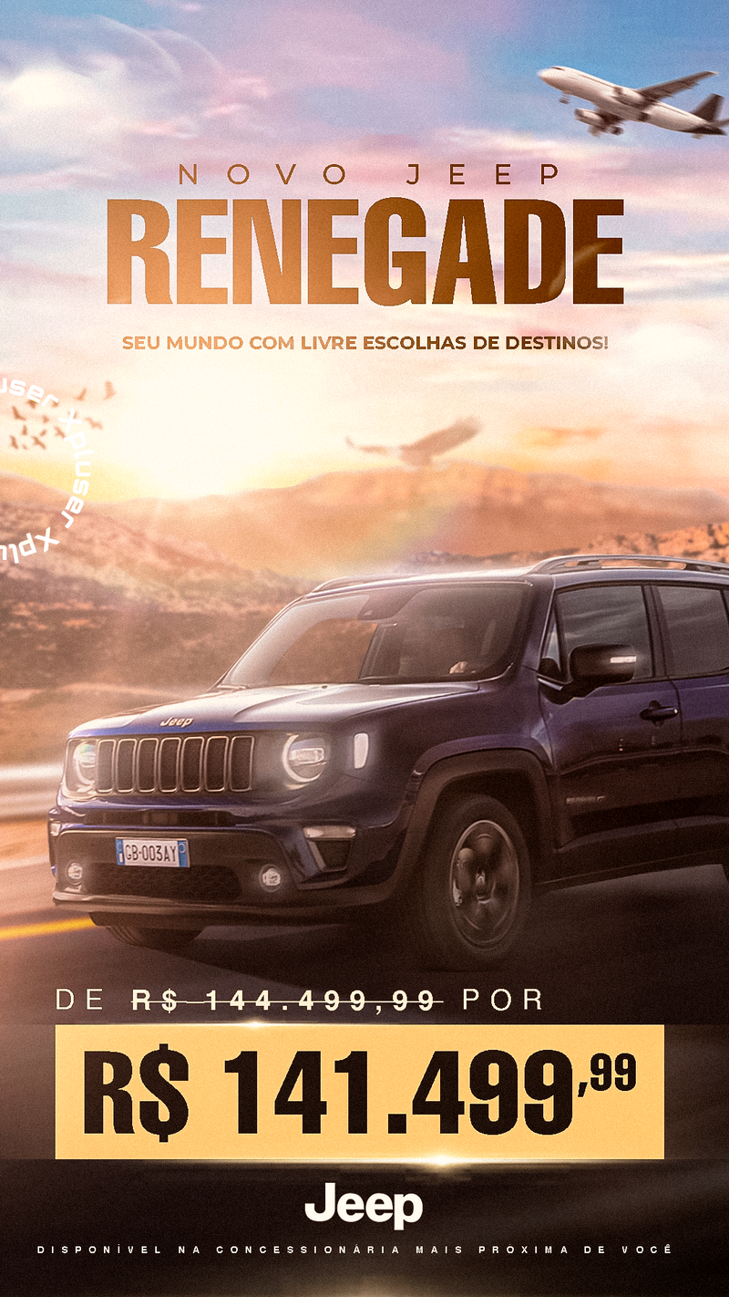 Flyer Estatística Renegade - ©Xpluser