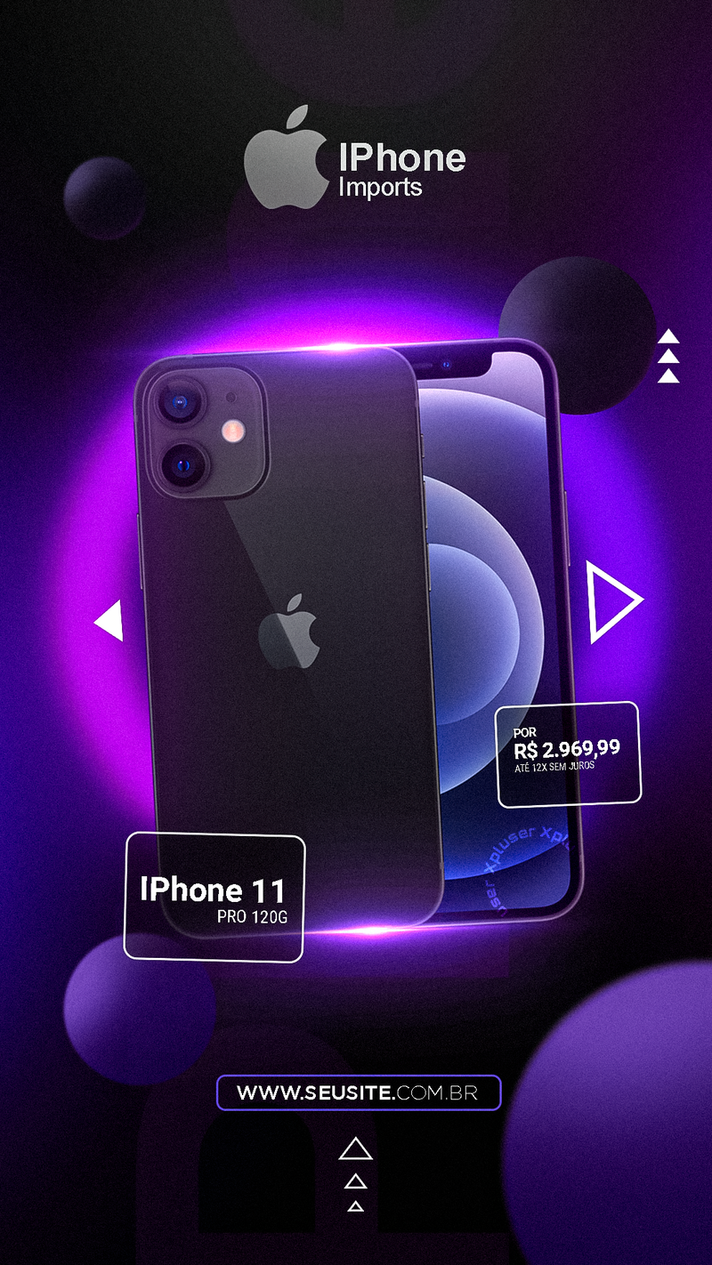 Flyer Estatística iPhone - ©Xpluser